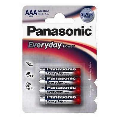 Panasonic "EVERYDAY Power" AAA Blister *4, Alkaline, LR03REE/4BR 69798 фото