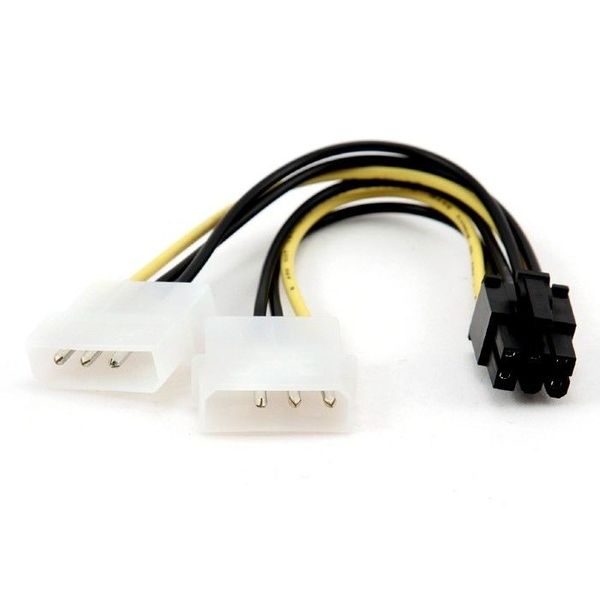 Cable, CC-PSU-6 internal power adapter cable for PCI express, Cablexpert 40919 фото