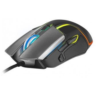 Gaming Mouse SVEN RX-G960, Optical 500-6400 dpi, 6 buttons, Weight adj, Backlight, Macro, Black, USB 113346 фото