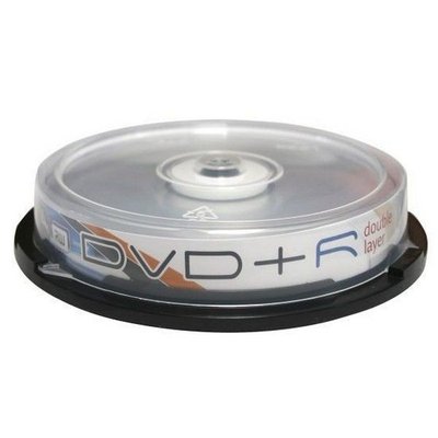 Printable Double Layer 10*Cake DVD+R Freestyle 8.5GB, 8x, FF 68403 фото
