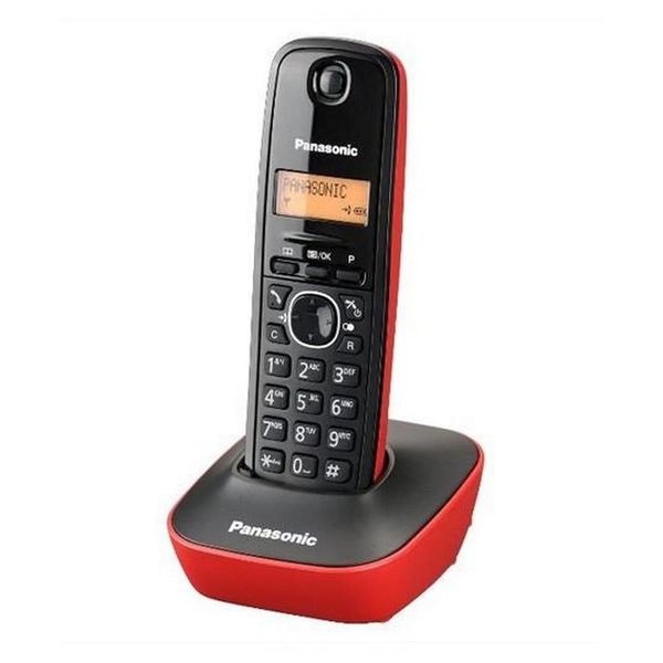 Dect Panasonic KX-TG1611UAR, Red, AOH, Caller ID 46786 фото