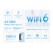 Wi-Fi 6 Dual Band Range Extender/Access Point TP-LINK "RE600X", 1800Mbps, Mesh 143861 фото 5