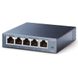 .5-port 10/100/1000Mbps Switch TP-LINK "TL-SG105", steel case 58438 фото 2