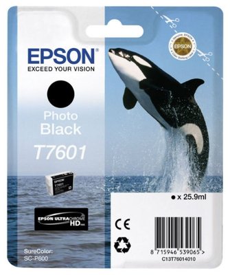 Ink Cartridge Epson T760 SC-P600 Photo Black, C13T76014010 109696 фото