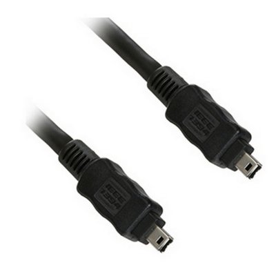 Cable Firewire IEEE1394 4P/4P M/M Black , 1.8m, UC5001 30798 фото