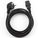 Power Cord PC-220V 3.0m Euro Plug, with VDE approval, Cablexpert, PC-186-VDE-3M 44436 фото 1