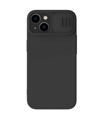 Nillkin Apple iPhone 14, CamShield Silky Magnetic Silicone Case, Elegant Black 148090 фото