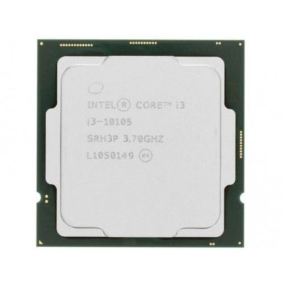 CPU Intel Core i3-10105 3.7-4.4GHz (4C/8T, 6MB, S1200, 14nm, Integrated UHD Graphics 630, 65W) Box 130071 фото