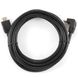 Cable HDMI to HDMI90° 3.0m Cablexpert male-male90°, V1.4, Black, CC-HDMI490-10, One jakc bent 90° 75626 фото 3