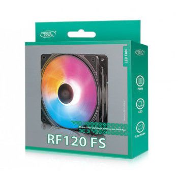 PC Case Fan Deepcool RF120FS, 120x120x25, 27dB, 56.5CFM, 500-15000PM, LED, Hydro Bearing 120718 фото