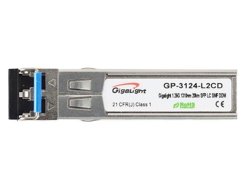 SFP 1G Module dual fiber LC, DDM, 20km, (CISCO, Tp-Link, D-link, HP compatible) 86322 фото