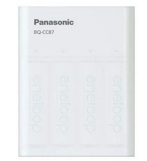 Panasonic "Smart & Quick" Charger 4-pos AA/AAA + 4AAA 2000mAh 202437 фото