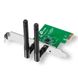 PCIe Wireless N LAN Adapter TP-LINK "TL-WN881ND", 300Mbps 58411 фото 1