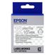 Tape Cartridge EPSON LK4TWN; 12mm/9m Transparent, White/Clear, C53S654013 117060 фото 1