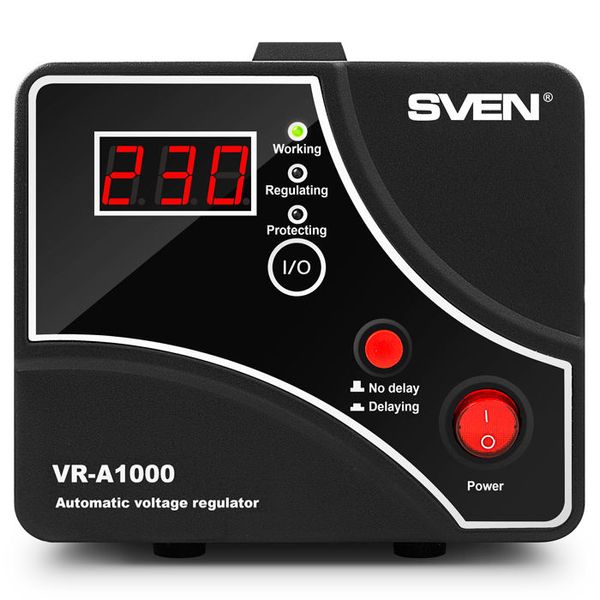 Stabilizer Voltage SVEN VR- A1000 max.600W, Output sockets: 1 × CEE 7/4 80690 фото