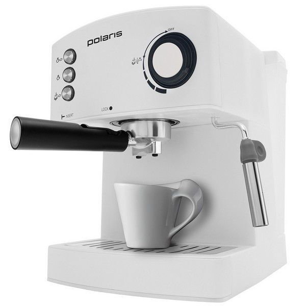 Coffee Maker Espresso Polaris PCM1527 White 200392 фото