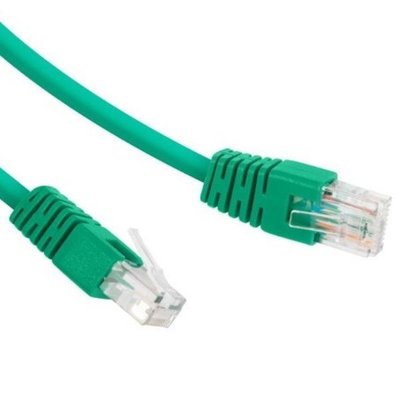 3m, Patch Cord Green, PP12-3M/G, Cat.5E, Cablexpert, molded strain relief 50u" plugs 25381 фото