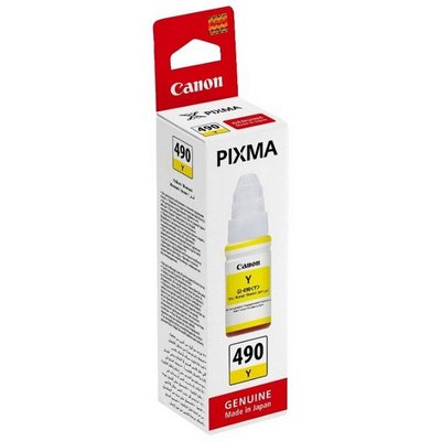 Ink Barva for G series Canon Yellow (GI-490 Y) 180gr (G490-506) 119854 фото