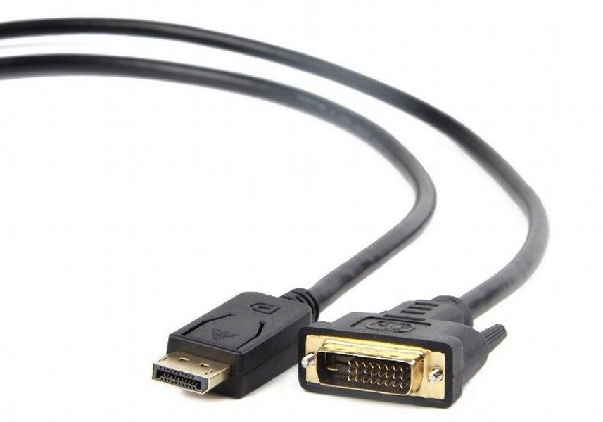 Cable DP to DVI 3.0m, Cablexpert, "CC-DPM-DVIM-3M", Black 125542 фото
