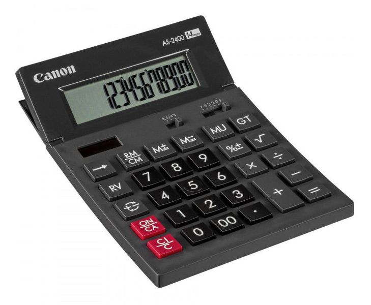 Calculator Canon AS-2400, 14 digit 70974 фото