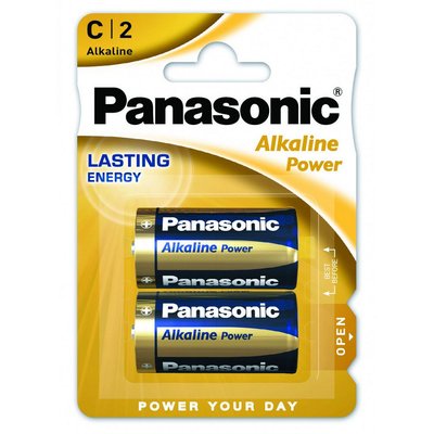 C size Panasonic "ALKALINE Power" 1.5V, Alkaline, Blister*2, LR14REB/2BP 69862 фото