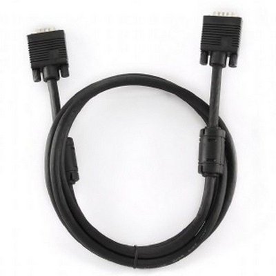 Cable VGA Premium 15.0m, HD15M/HD15M Black, Cablexpert, CC-PPVGA-15M-B 57606 фото