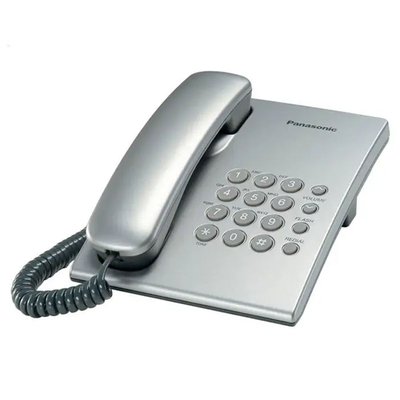 Telephone Panasonic KX-TS2350UAS, Silver 26022 фото