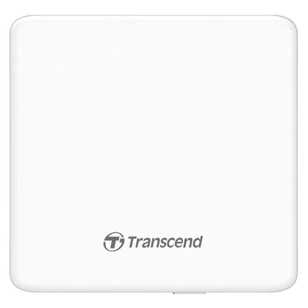 External Portable Slim 8x DVD-RW Drive Transcend "TS8XDVDS", White, (USB2.0), Retail 71181 фото