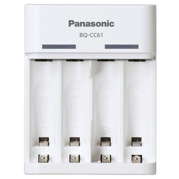USB Charger Panasonic "Basic" 4-pos AA/AAA, BQ-CC61USB 93992 фото