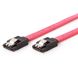 Cable Serial ATA III 1m data cable, metal clips, Cablexpert CC-SATAM-DATA-XL 92414 фото 2