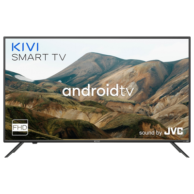 65" LED SMART TV KIVI 65U730QB, Real 4K, 3840x2160, Android TV, Black 210265 фото
