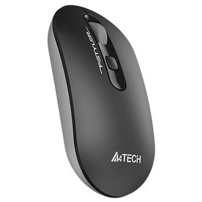 Wireless Mouse A4Tech FG20, Optical, 1000-2000 dpi, 4 buttons, Ambidextrous, 2xAAA, Grey, USB 120442 фото