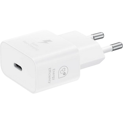 Original Sam. EP-T2510, Fast Travel Charger 25W PD (w/o cable), White 210073 фото