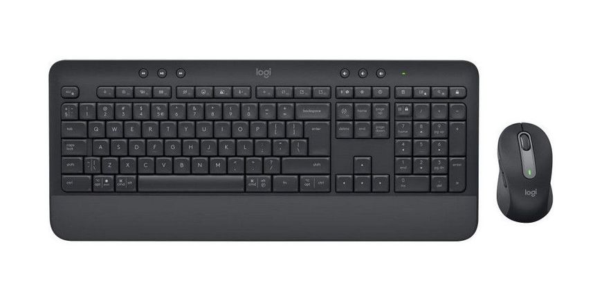 Wireless Keyboard & Mouse Logitech MK650 for Business, US Layout, 2.4/BT, 1xAA/2xAA, Graphite 149469 фото