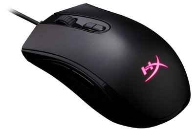 Gaming Mouse HyperX Pulsefire Core, Optical, 800-6200 dpi, 7 buttons, Ambidextrous, RGB, 87g, USB 107183 фото
