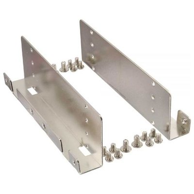 Metal mounting frame for 4 pcs x 2.5'' SSD to 3.5'' bay, Gembird MF-3241 117815 фото