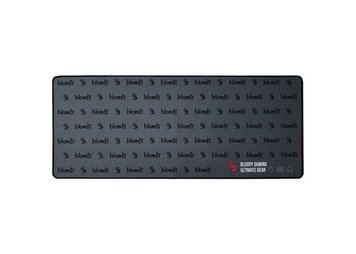 Gaming Mouse Pad Bloody BP-30L, 750 x 300 x 3mm, Cloth/Rubber, Anti-fray stitching, Black/Red 145870 фото