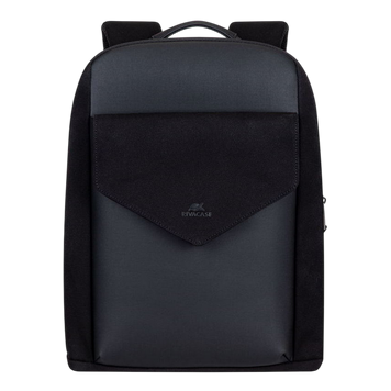 Backpack Rivacase 8524, Cardiff Canvas Urban 12L, Black 234451 Imagini