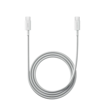 Type-C to Type-C Cable Xiaomi, Braided, 6A, 1M, Black 243787 фото