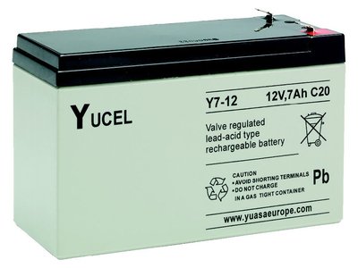 Baterie UPS 12V/ 7AH T1 Yuasa YUCEL Y7-12 3-5 years 149344 фото