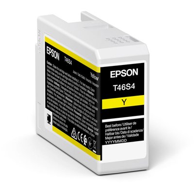Ink Cartridge Epson T46S4 UltraChrome PRO 10 Ink, Yellow, C13T46S400 125334 фото