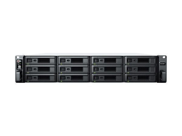 SYNOLOGY "RS2423RP+",12-bay, 4-core AMD Ryzen 3.35-3.6Ghz, 8Gb*1+1Slot, 1x10GbE, 2x1GbE, PCIe, 2xPSU 202394 фото