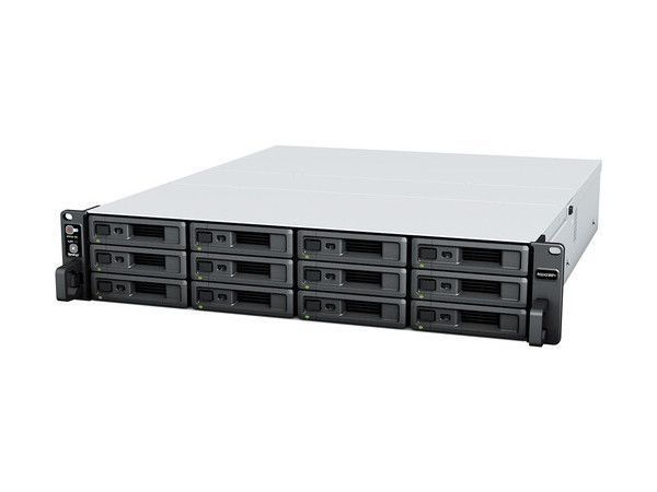 SYNOLOGY "RS2423RP+",12-bay, 4-core AMD Ryzen 3.35-3.6Ghz, 8Gb*1+1Slot, 1x10GbE, 2x1GbE, PCIe, 2xPSU 202394 фото