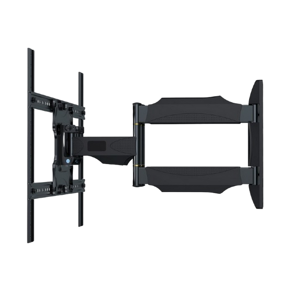 Wall Mount Gembird "WM-75ST-02" Black 32"-75", 45kg VESA:up 600x400, Wall dist:55~490mm,±50°,-5/+8° 207982 фото