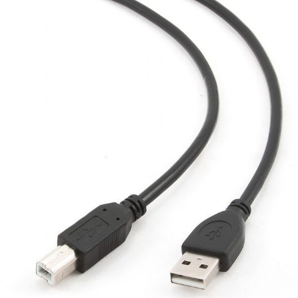 Cable USB, AM/BM, 4.5 m, USB2.0, High quality with ferrite core, CCP-USB2-AMBM-15 49236 фото