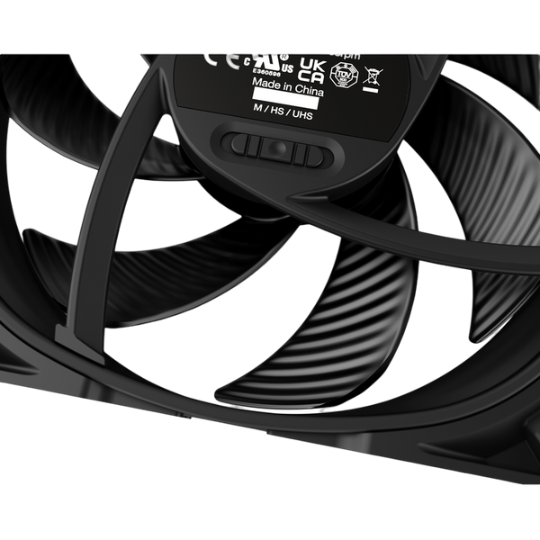 PC Case Fan be quiet! Silent Wings Pro 4, 140x140x25mm, Fluid-Dynamic Bearing, 2400rpm, 36,8db, PWM 214179 фото
