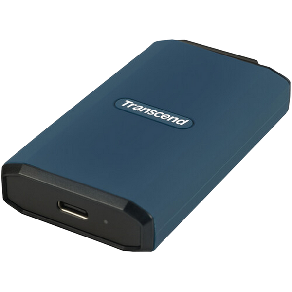 2.0TB Transcend Portable SSD ESD410C Dark Blue, USB-C 3.2 20Gbps (79x42x14.5mm, 65g, R/W:2000/2000 218872 фото