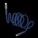 Type-C to Type-C Cable Rivacase PS6105 BL12, nylon braided, 1.2M, Blue 209129 фото 7