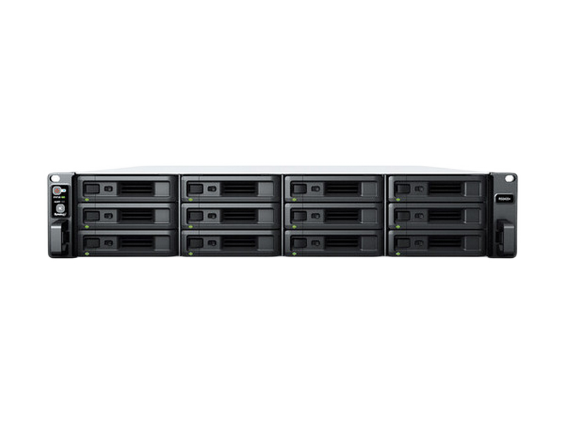 SYNOLOGY "RS2423+",12-bay, 4-core AMD Ryzen 3.35-3.6Ghz, 8Gb*1+1Slot, 1x10GbE, 2x1GbE, PCIe 202393 Imagini