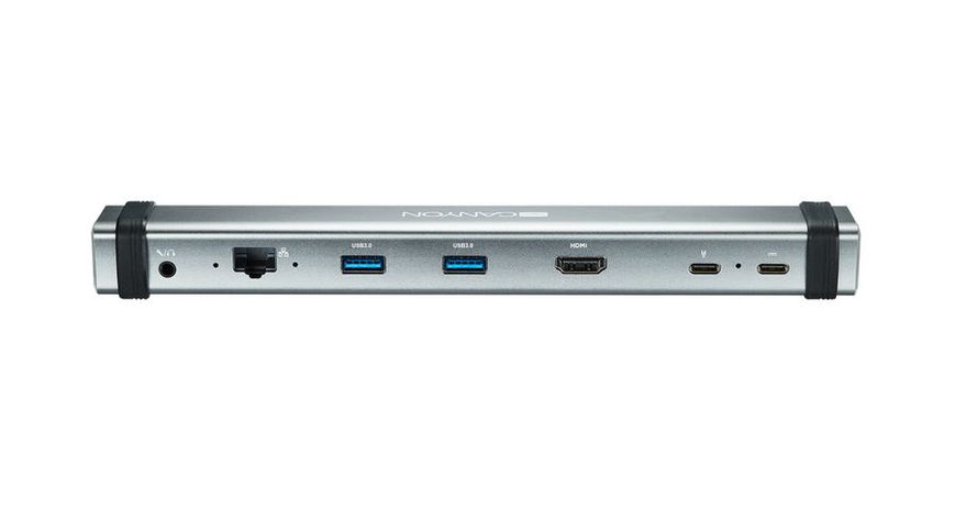 Docking Station Canyon DS-6, 6-in-1, 2xUSB Type-C, 2xUSB 3.0, 1xHDMI 2.0, 1xLAN, 3.5mm 125577 фото